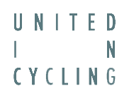 Logo United in Cycling - aspern Seestadt Style