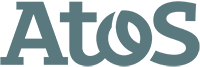 Logo Atos im Stil von aspern Seestadt 