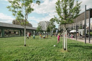 Beim „Park 'n' Play“ im Elinor-Ostrom-Park dreht sich alles um die Bedürfnisse von Kindern und Jugendlichen.